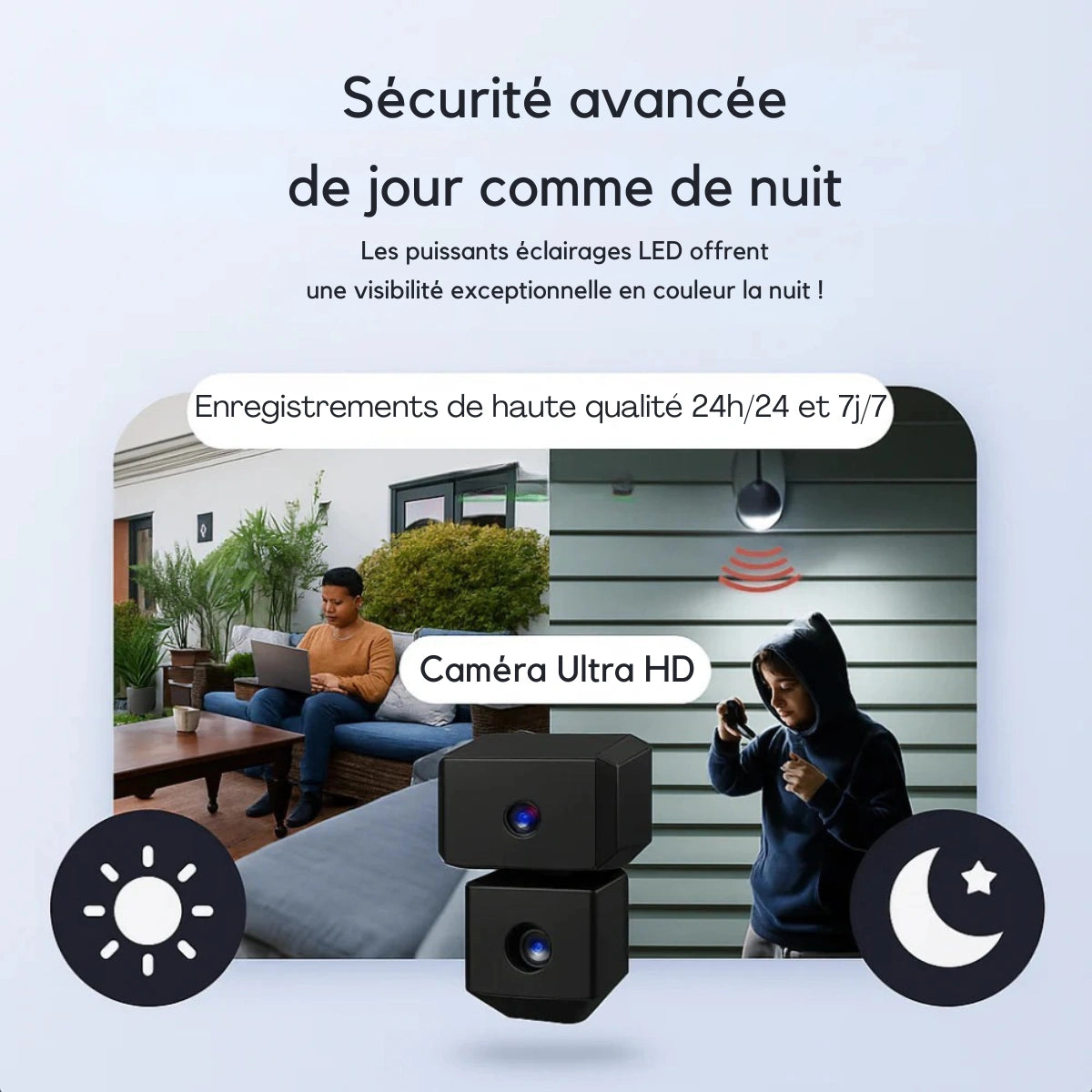 SafeCam PRO - Telecamera di sicurezza | VEIGGARA