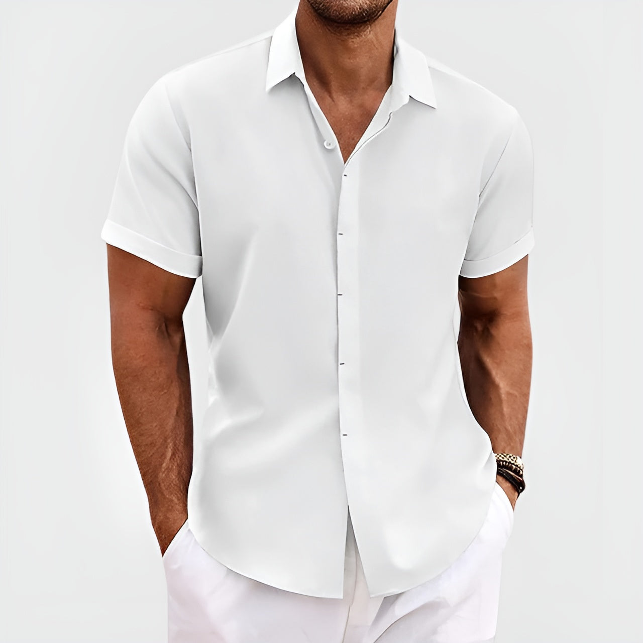 VEIGGARA | Antony Linen Shirt (Achetez-en 1, obtenez-en 2)