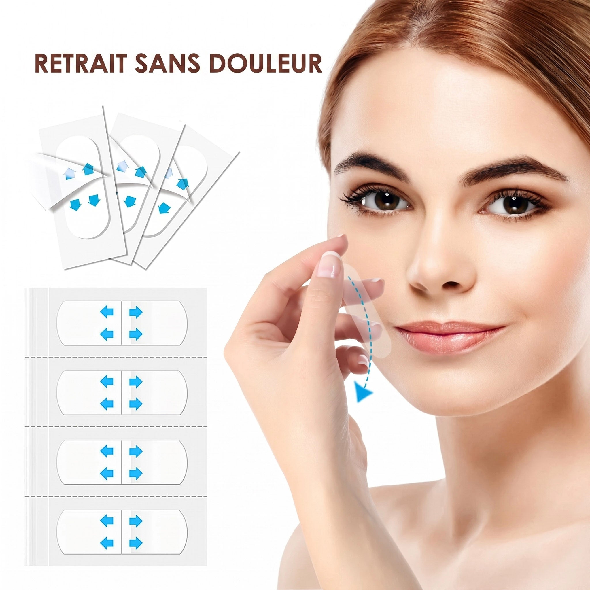 ContourLift™ | Bande de lifting pour le visage.