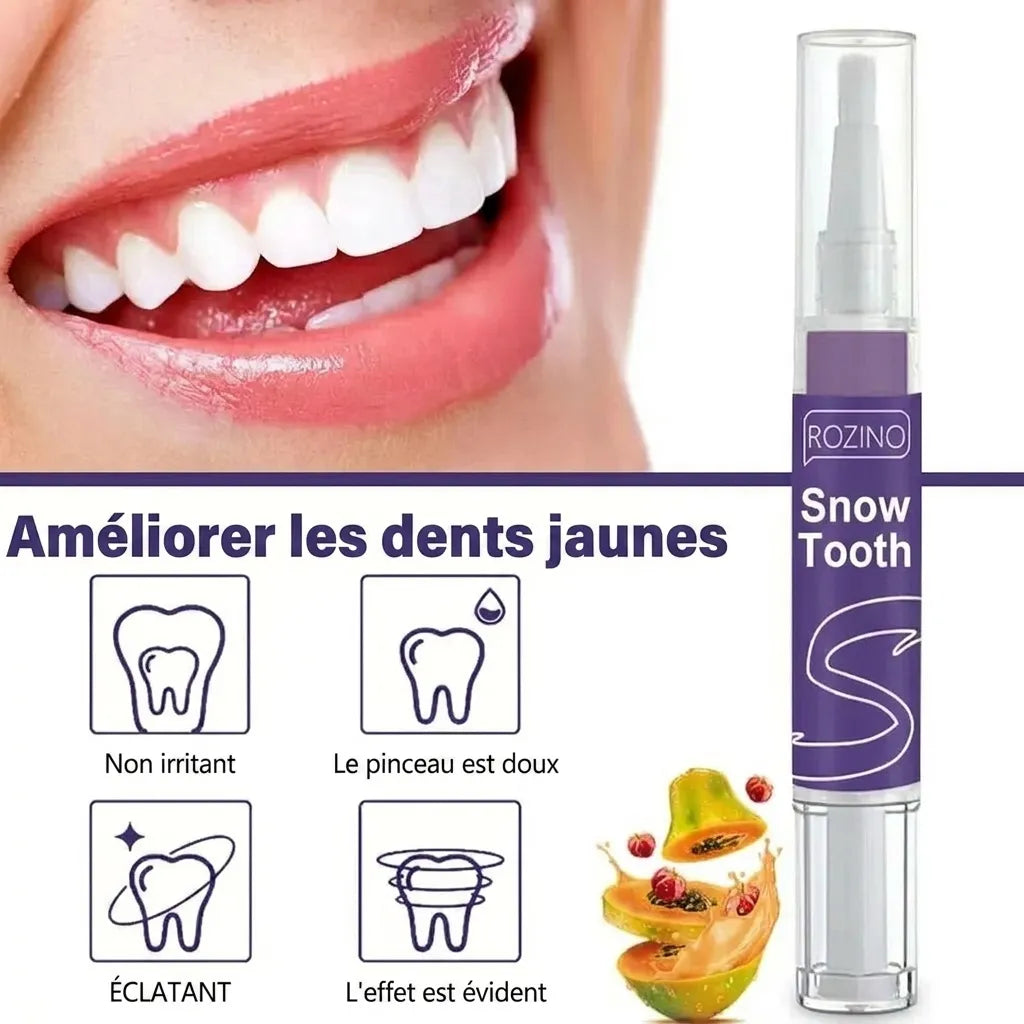 Penna sbiancante per denti - SnowTooth | Veiggara