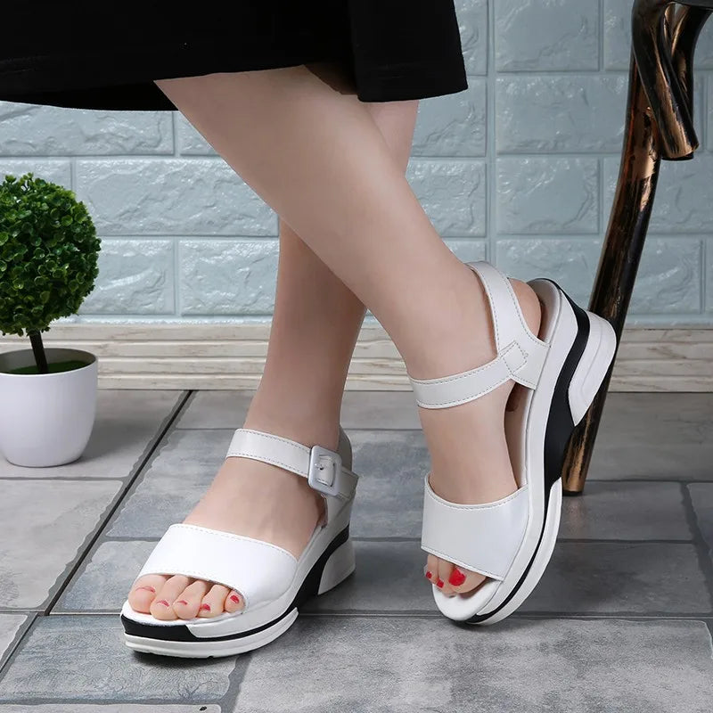 VEIGGARA | Sandali con plateau da donna