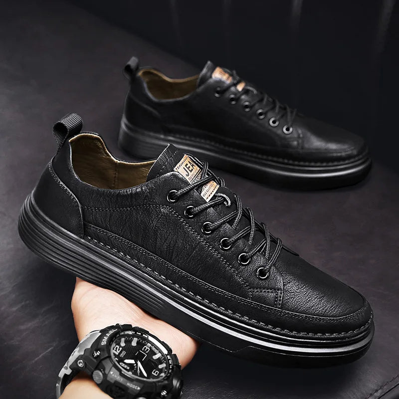 Scarpe in pelle casual da uomo