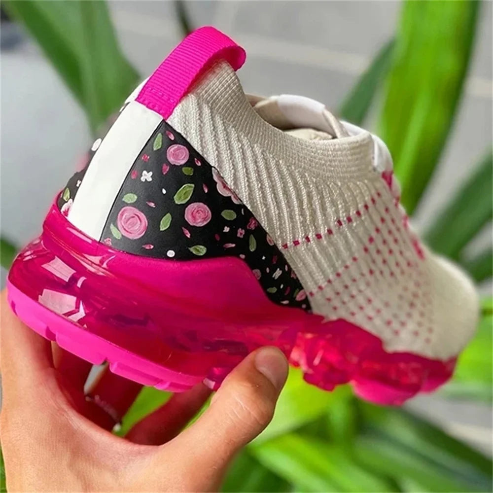 VEIGGARA | Scarpe da ginnastica Flora da donna, casual e comode.