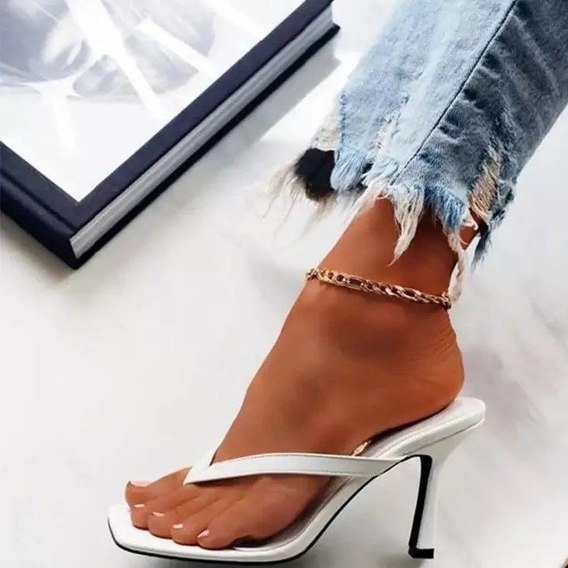 VEIGGARA | Pantofole da donna estate 2024: moda sexy con tacco a spillo