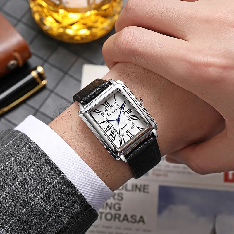 VEIGGARA | Nuovo orologio di lusso da uomo di forma rettangolare