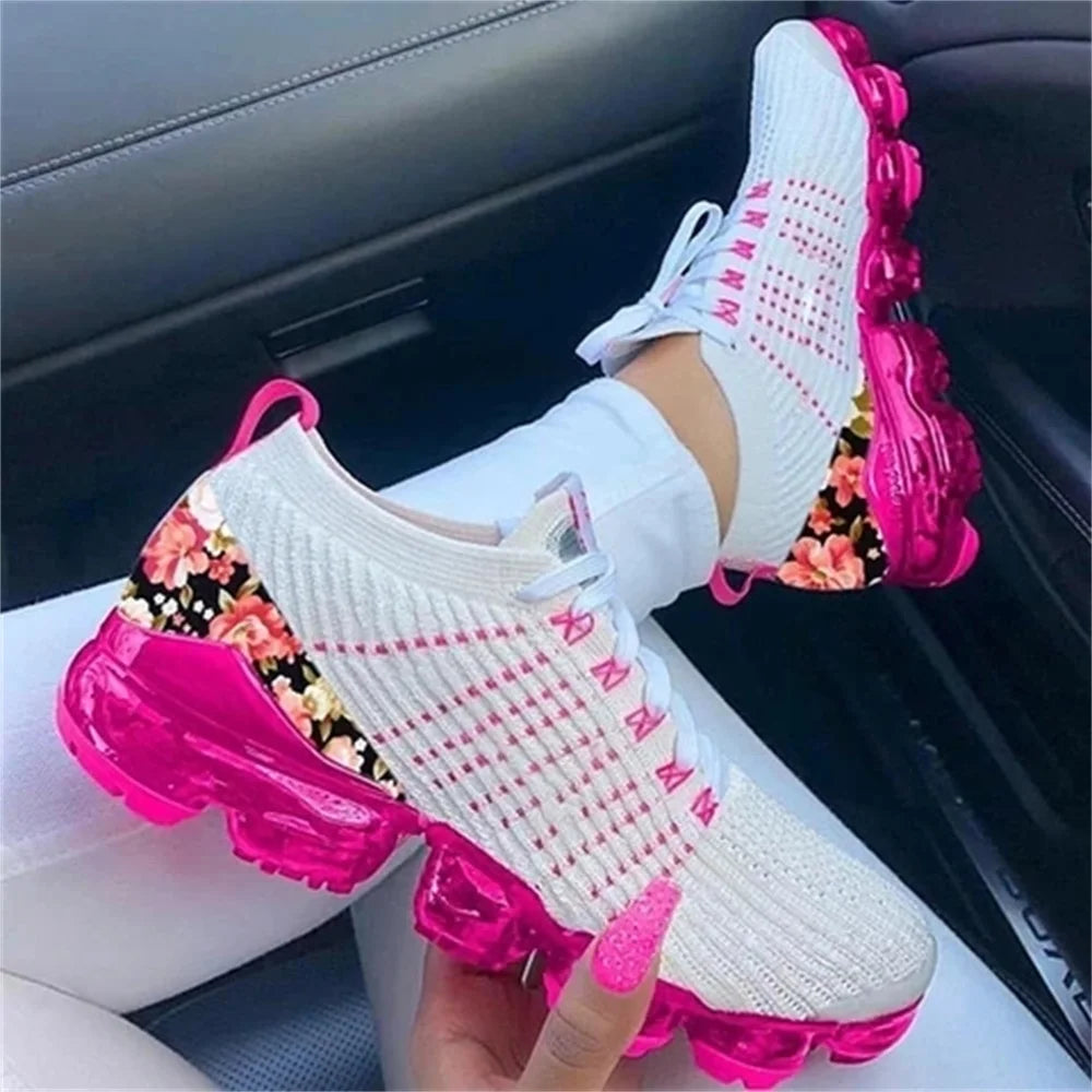 VEIGGARA | Scarpe da ginnastica Flora da donna, casual e comode.