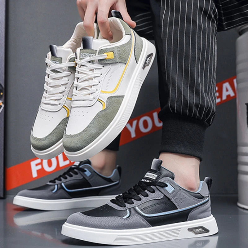VEIGGARA | Scarpe da ginnastica vulcanizzate comode da uomo: leggere e sportive