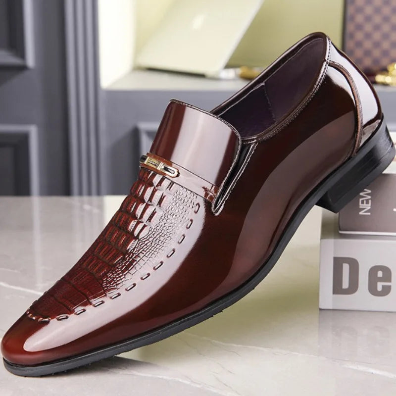VEIGGARA | Scarpe eleganti di lusso da uomo, punta stretta.