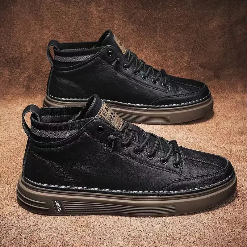 Scarpe casual in pelle da uomo eleganti