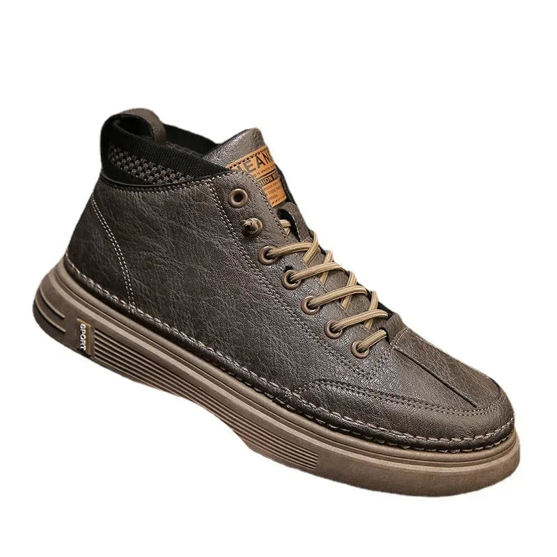 Scarpe casual in pelle da uomo eleganti