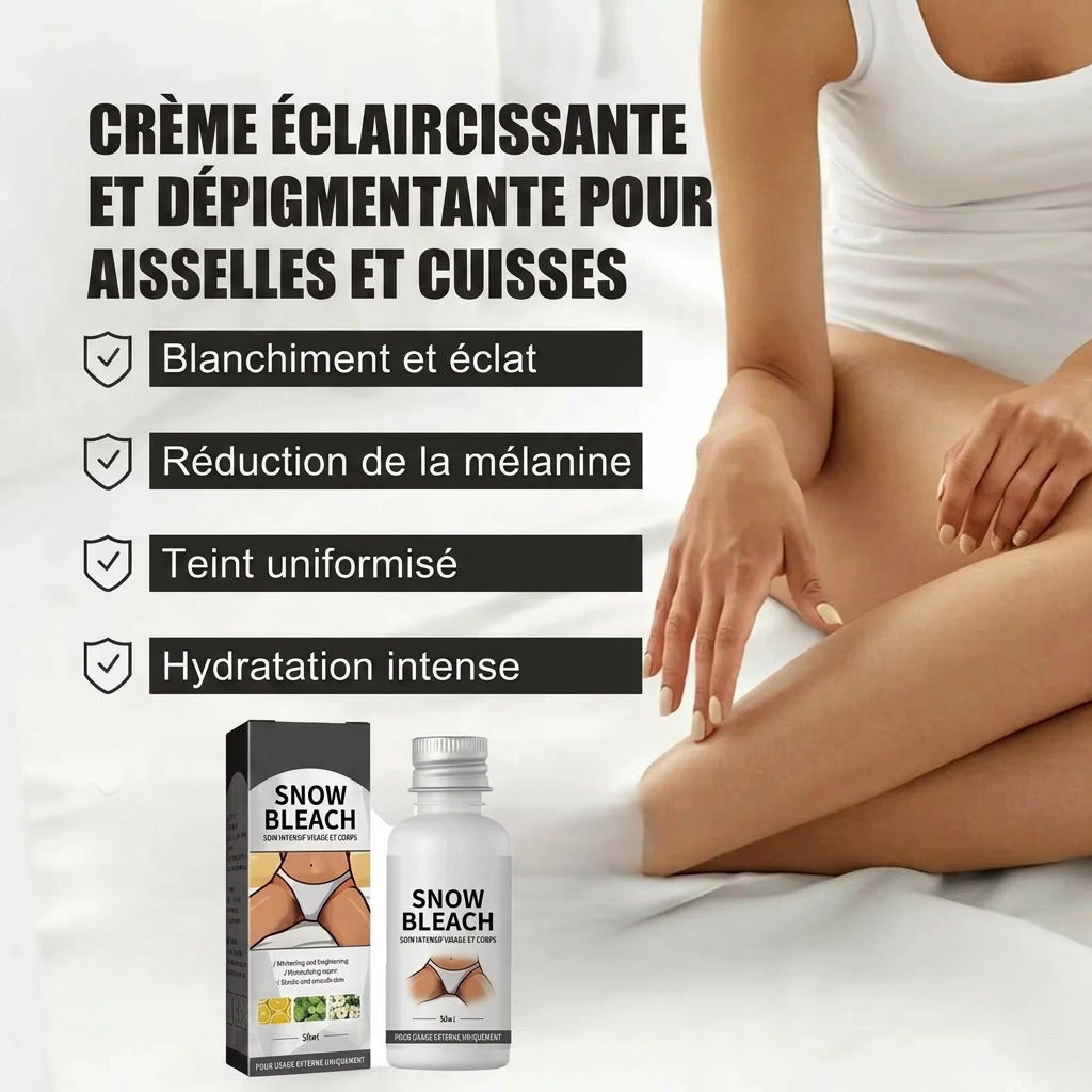 SnowBleach™️| Crema sbiancante per il corpo - Veiggara.