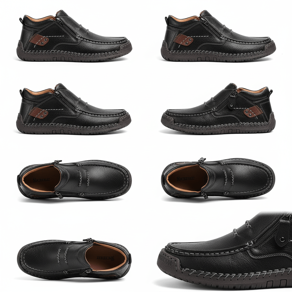 Scarpe Casual in Vera Pelle