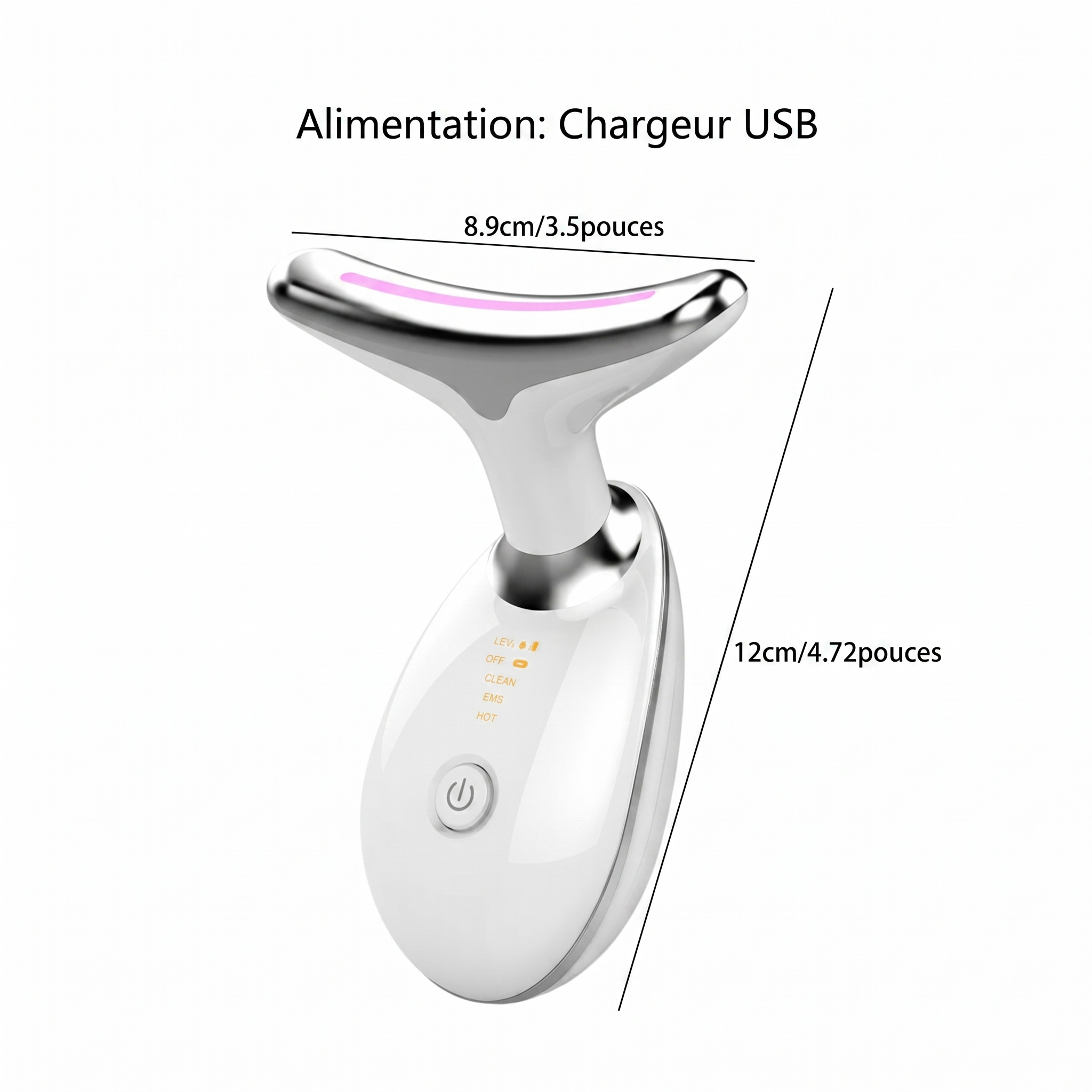 DermaGlow™ | Dispositivo massaggiante ringiovanente per la cura della pelle - VEIGGARA