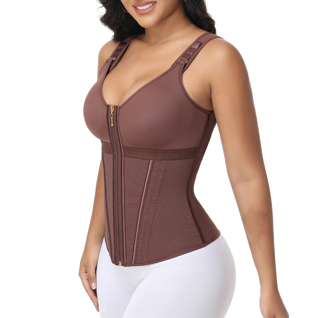 Busto a Corsetto Fasce Modellanti Colombiane | Dimagrimento Rapido | Veiggara