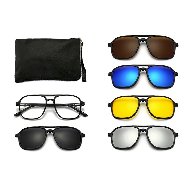VEIGGARA | Occhiali 6 in 1 moderni e casual