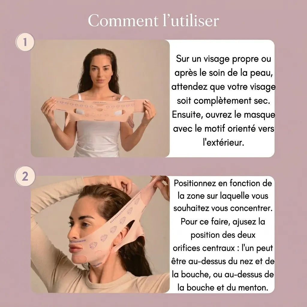 V-Revita™ - Maschera viso per ridurre il doppio mento e le rughe | Veiggara