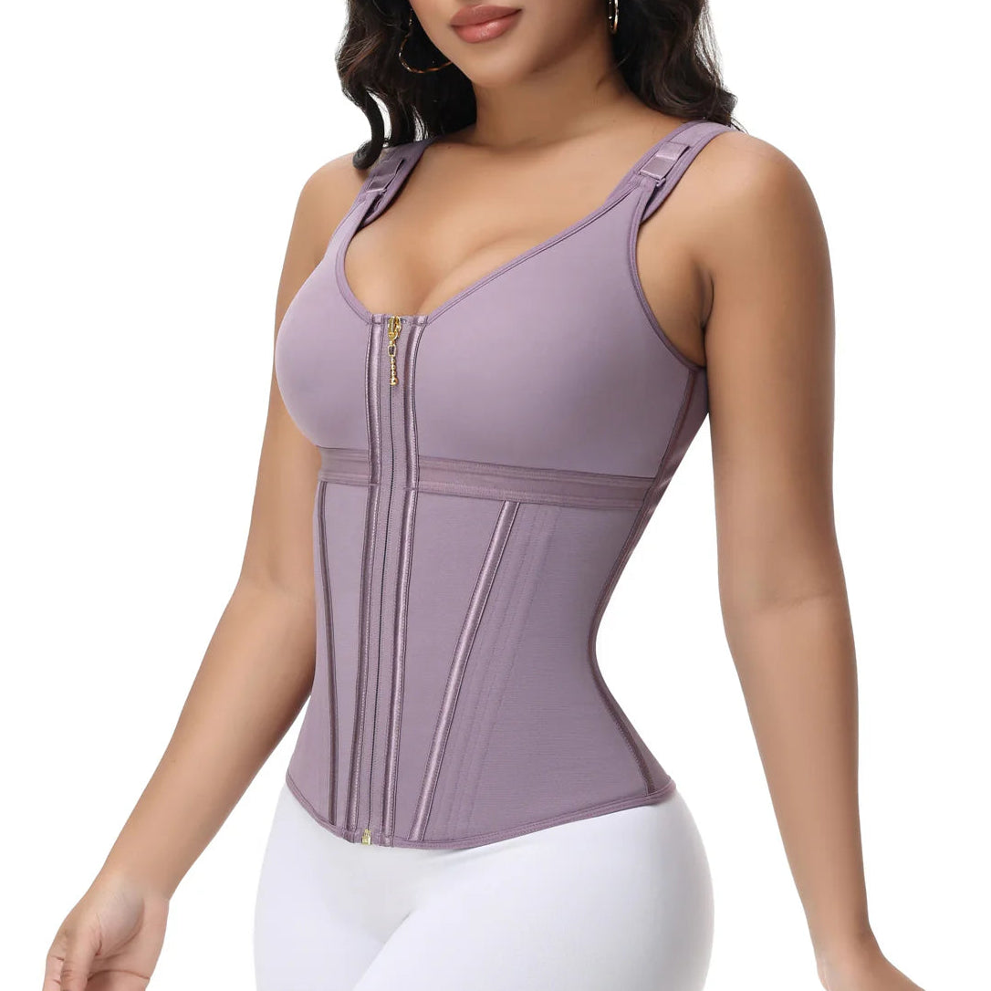 Busto a Corsetto Fasce Modellanti Colombiane | Dimagrimento Rapido | Veiggara
