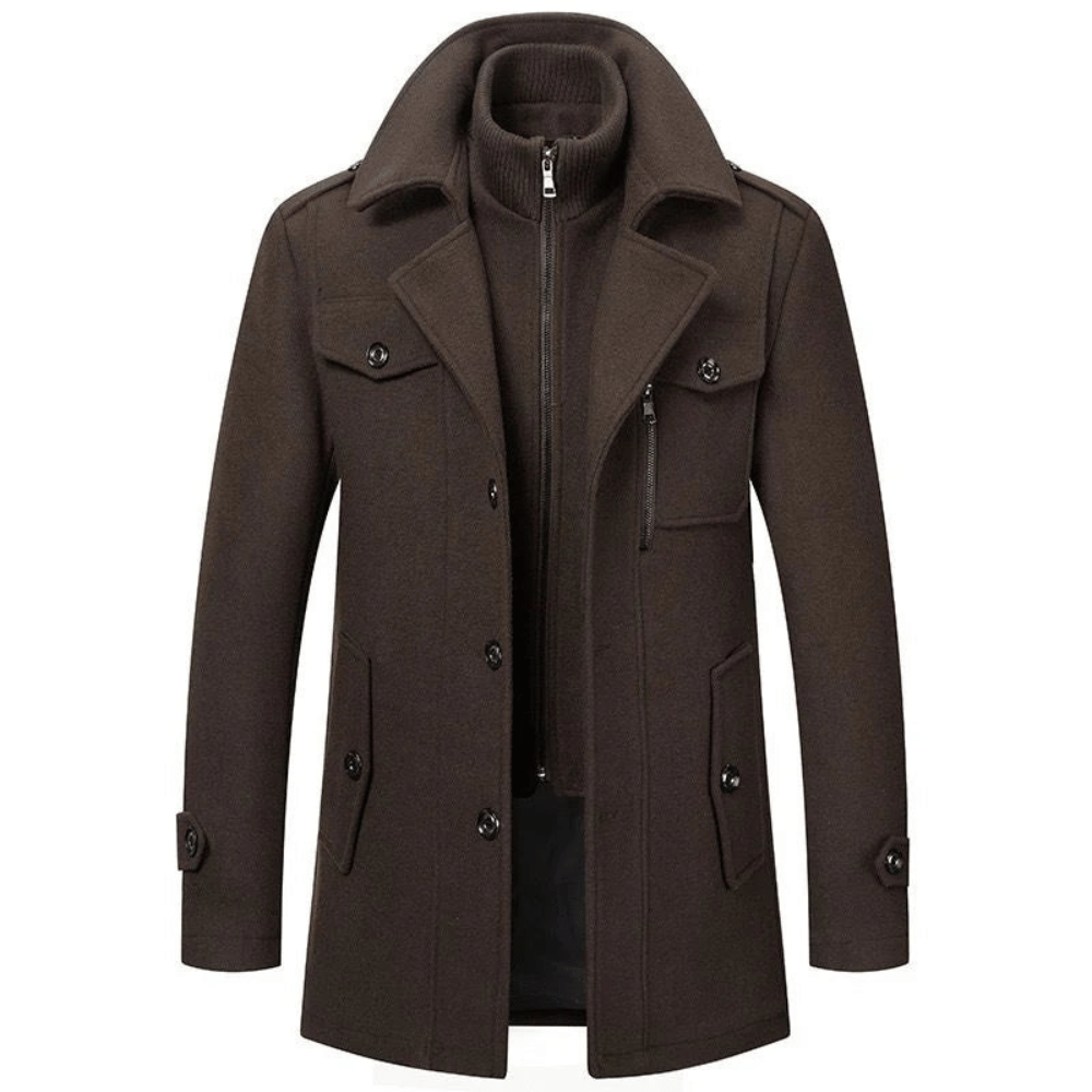 VEIGGARA | Cappotto da uomo due pezzi