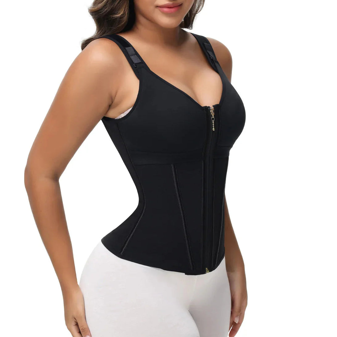 Busto a Corsetto Fasce Modellanti Colombiane | Dimagrimento Rapido | Veiggara