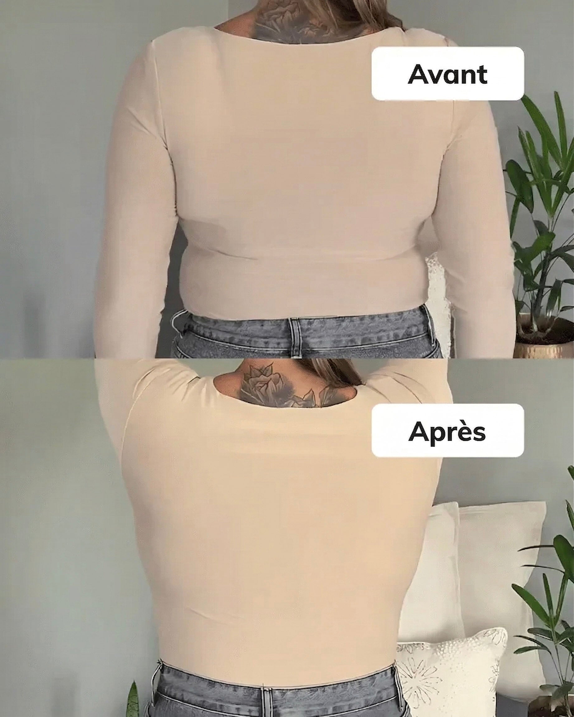 Reggiseno push-up senza cuciture con imbottitura in gel | VEIGGARA