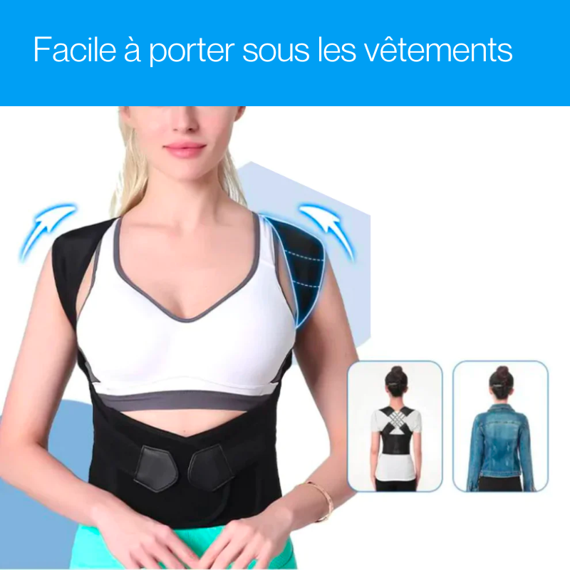 PostureCorrect™ | Correcteur postural qui soulage la douleur