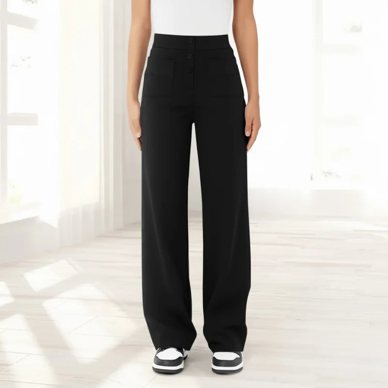 VEIGGARA | Pantaloni casual a vita alta