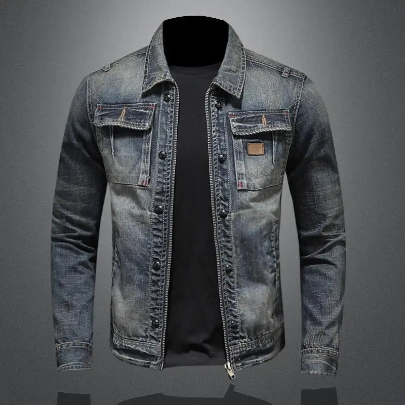 Veiggara | Veste en jean pour hommes Pyery