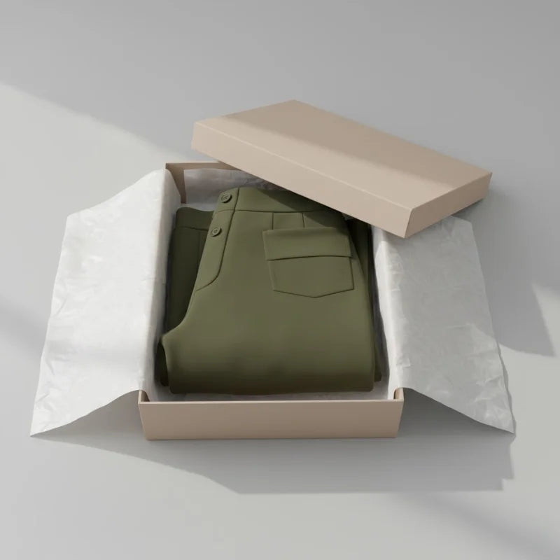 VEIGGARA | Pantaloni casual a vita alta