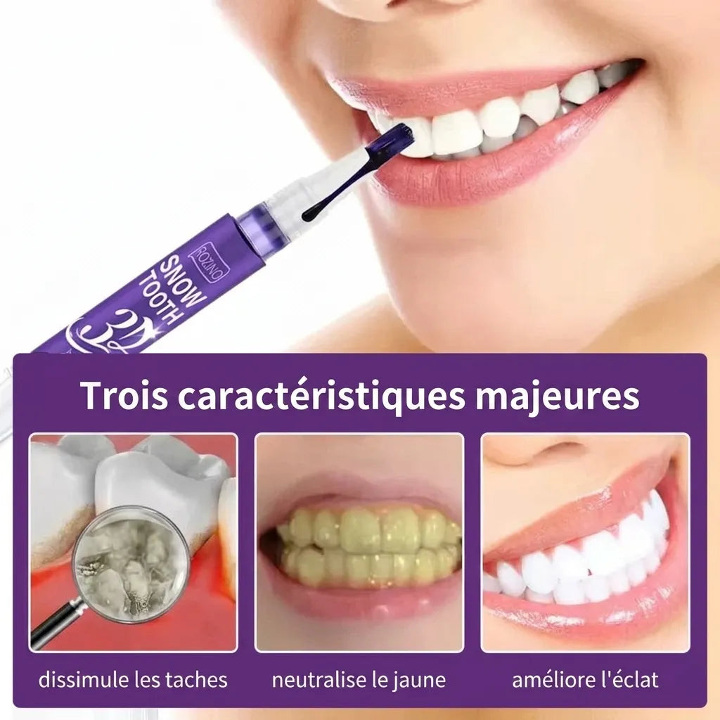 Penna sbiancante per denti - SnowTooth | Veiggara