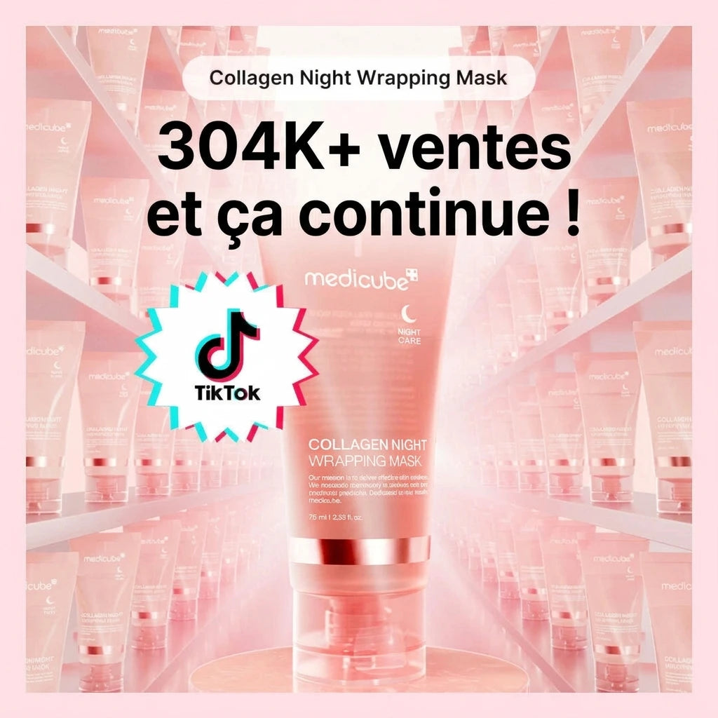 Masque de nuit au collagène Medicube | Veiggara