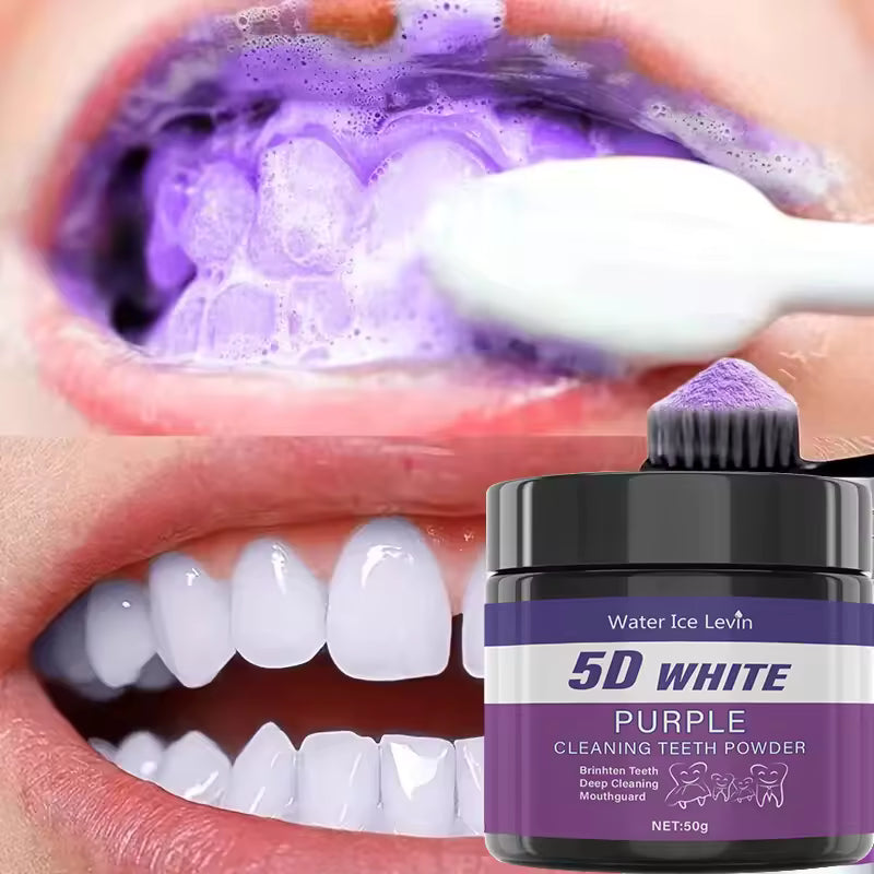 Polvere detergente e sbiancante per denti | Veiggara