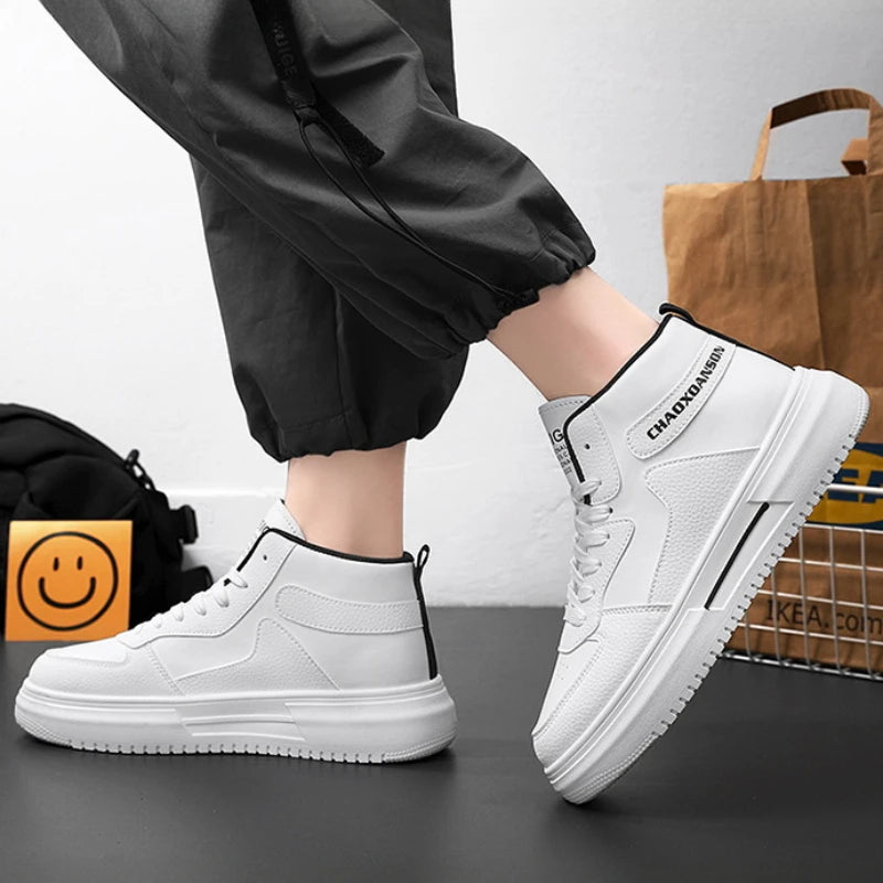 VEIGGARA | Leren sneakers voor heren: comfort en stijl 