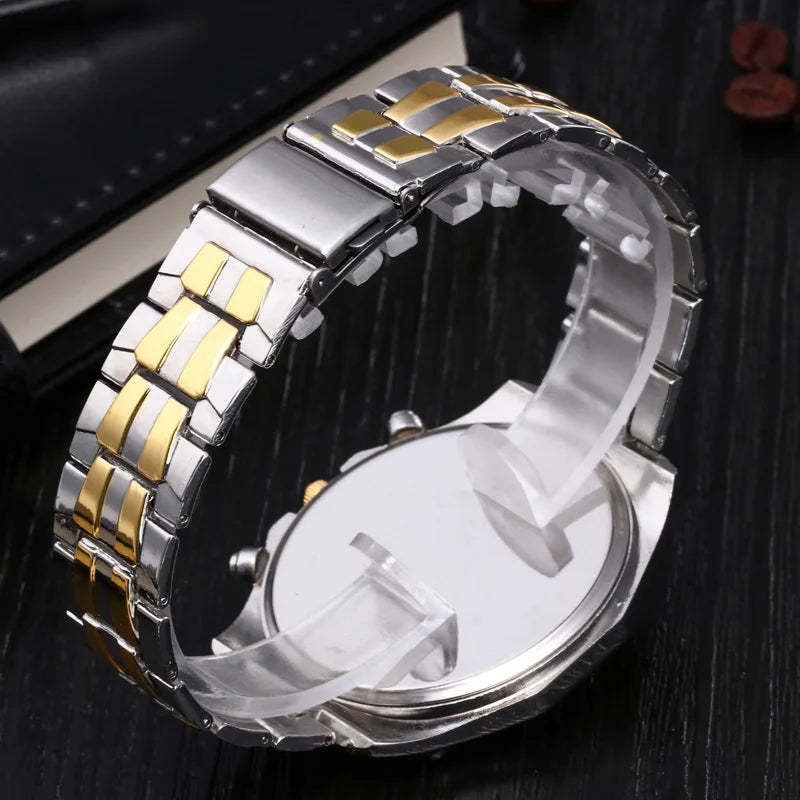 VEIGGARA | Montre-bracelet classique à quartz pour hommes