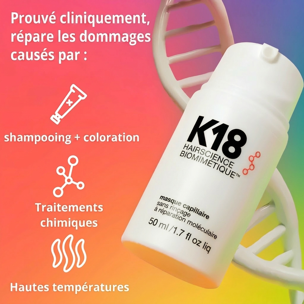 Masque Capillaire Réparateur à la Kératine K18 | Veiggara
