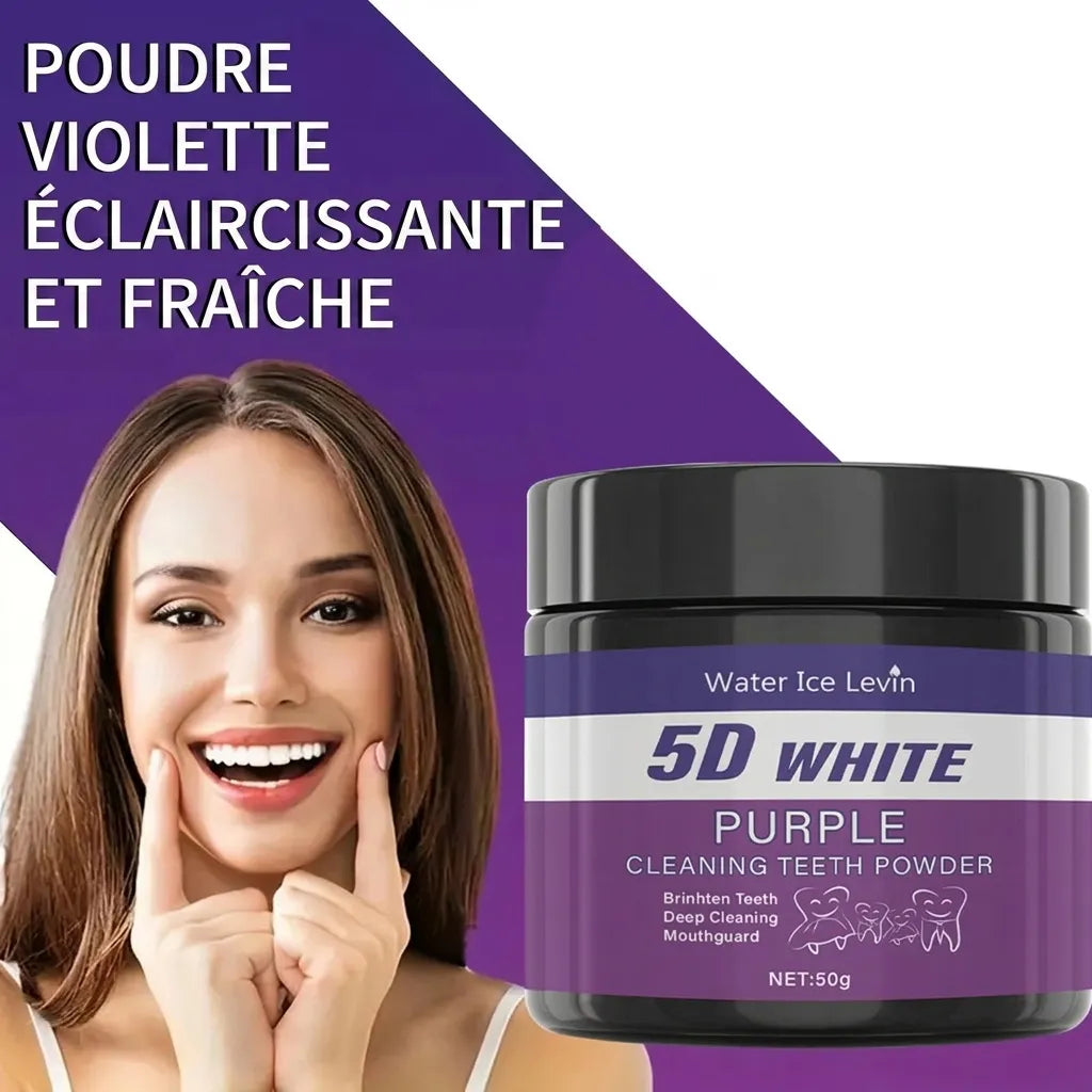 Polvere detergente e sbiancante per denti | Veiggara