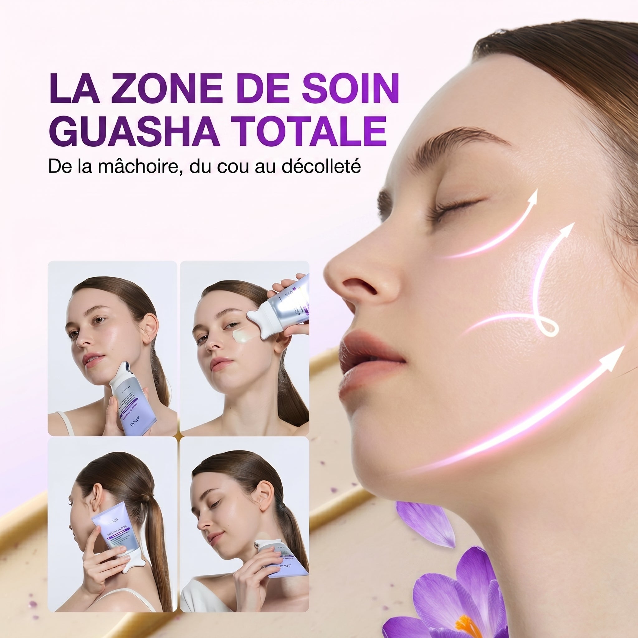 Crema lifting anti-età Gua Sha | Veiggara