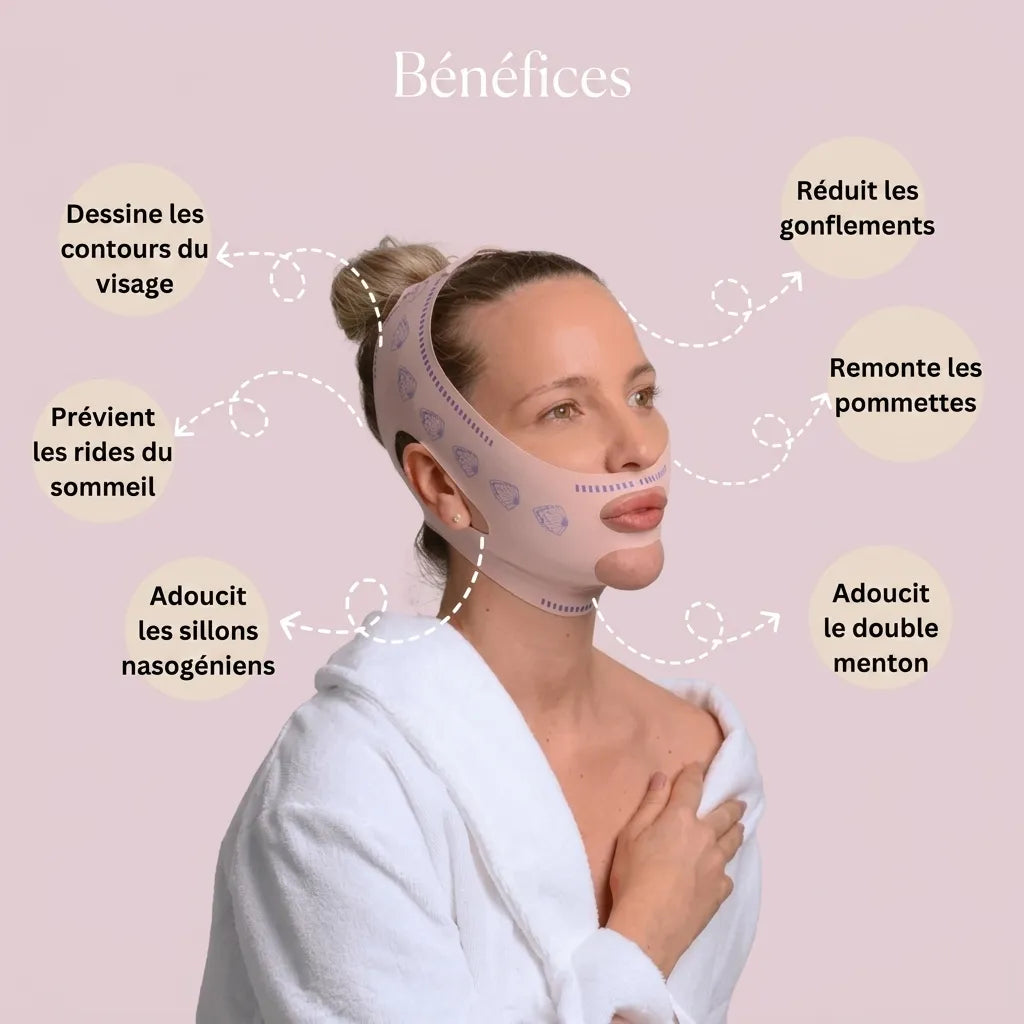V-Revita™ - Maschera viso per ridurre il doppio mento e le rughe | Veiggara