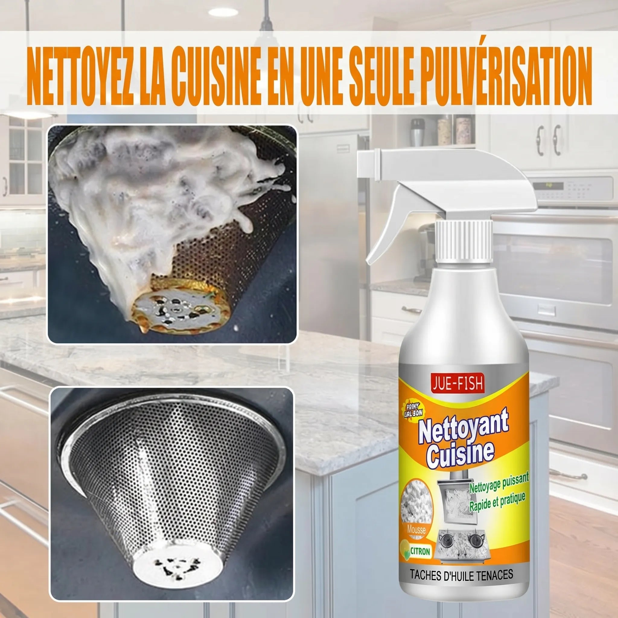 Spray Dégraissant et Nettoyant Multi-usages | Veiggara